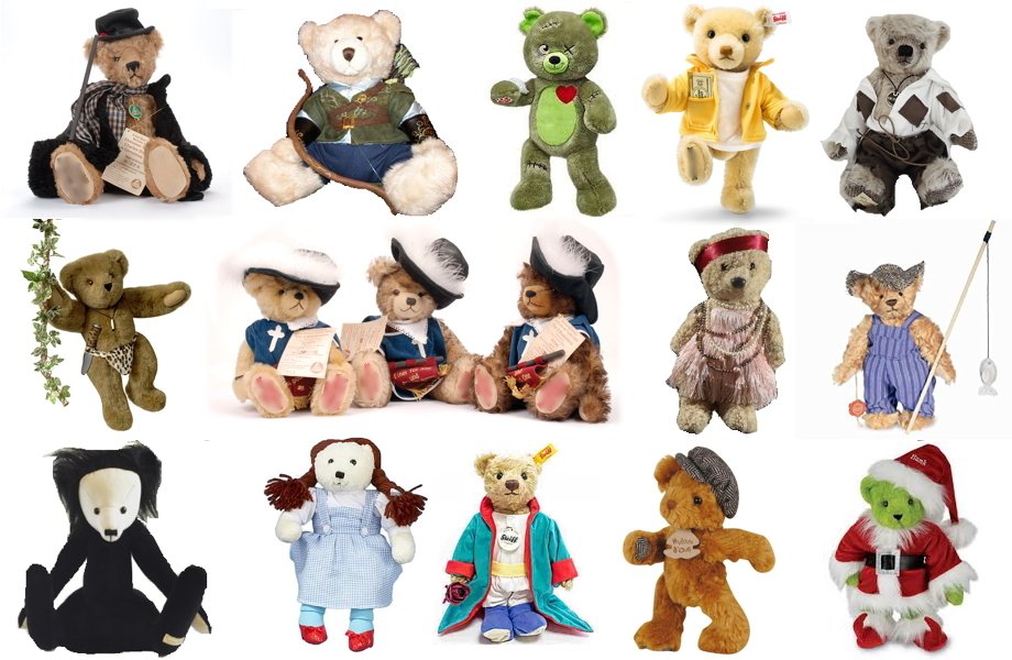 Literary Teddy Bears II Quiz