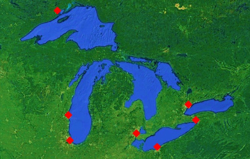 Find 7 Cities: North American Great Lakes Quiz