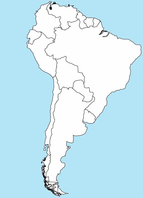 South America Map And Capitals Quiz Australia Map
